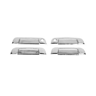 Chroom deurgreep covers (set van 4) BMW 5 Serie E34 1988–1995 foto 2