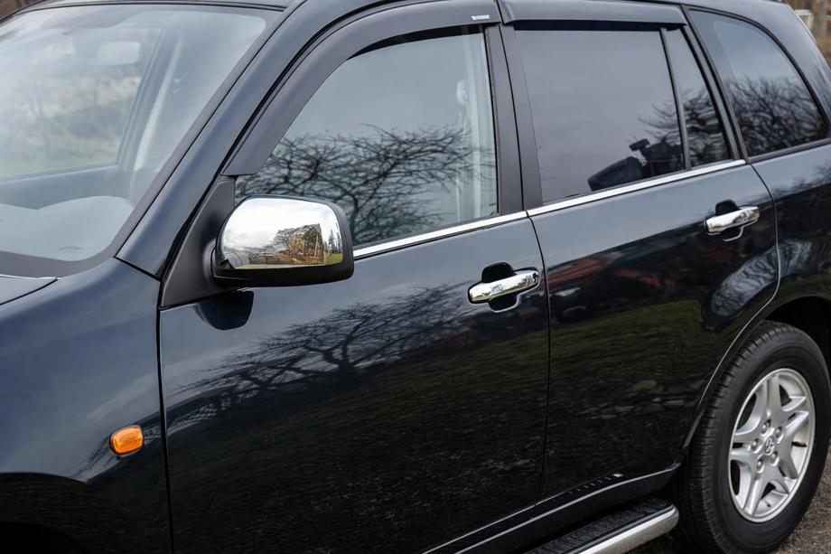 Chery Tiggo 1 2005–2016 Chromen spiegelkappen (set van 2) Image