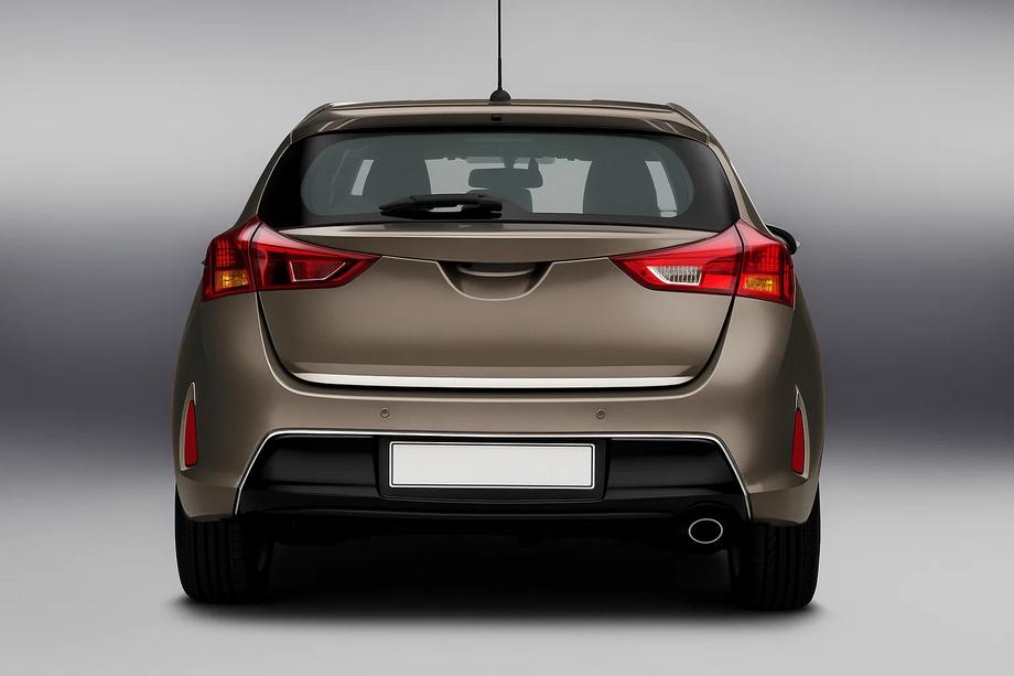 Toyota Auris 2012–2018 Kofferbakrand (RVS) OmsaLine - Italiaans roestvrij staal Image