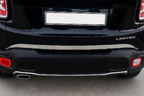 Jeep Renegade 2014– RVS kofferbakrand 2014-2018 (3-delig) foto 1