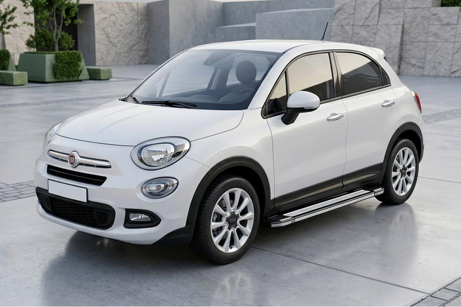 Fiat 500X 2014–2024 Rainbow side steps (2 stuks, aluminium) Image