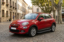 Fiat 500X 2014–2024 Side steps Tayga Black (2 stuks, aluminium) foto 1