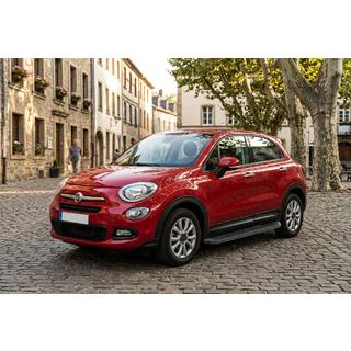 Side steps Tayga Black (2 stuks, aluminium) Fiat 500X 2014–2024 foto 1