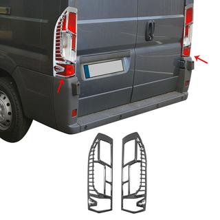 Chroom achterlichtcovers 2014↗ (2 stuks, kunststof) Citroen Jumper 2007–2025 foto 2