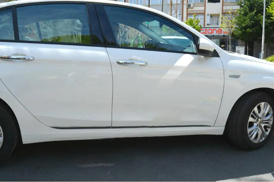 Fiat Tipo 2016– Deurstrip (set van 4, RVS) Foto 4
