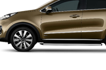 Kia Sportage 2015–2021 Deurstrip (set van 4, RVS) Carmos - Turks staal foto 3