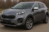 Kia Sportage 2015–2021 Spiegelkappen (2 stuks, RVS) foto 3