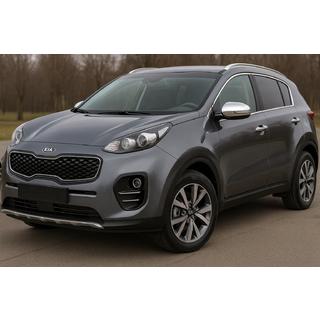 Spiegelkappen (2 stuks, RVS) Kia Sportage 2015–2021 foto 3