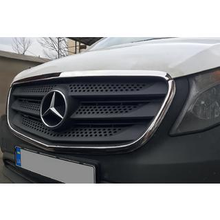 Grilleomlijsting (2 st., RVS) Mercedes Vito/V-klasse W447 2014– foto 4