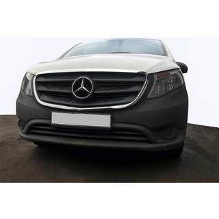Grilleomlijsting (2 st., RVS) Mercedes Vito/V-klasse W447 2014– foto 1