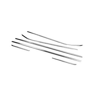 RVS raamomlijsting set (6 stuks) foto 2
