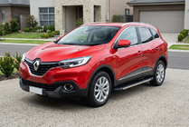 Renault Kadjar 2015–2022 Duru zijtreden (set van 2, aluminium) foto 1