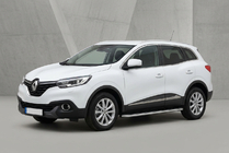 Renault Kadjar 2015–2022 Maydos V1 side steps (set van 2, aluminium/RVS) foto 1
