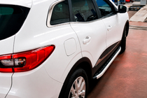 Renault Kadjar 2015–2022 Fullmond side steps (2 stuks, aluminium) foto 1