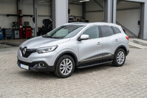 Renault Kadjar 2015–2022 Side steps Tayga Black (2 stuks, aluminium) foto 1