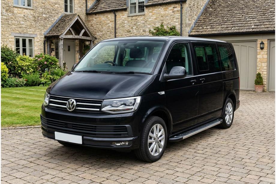 Volkswagen T6 2015–2024 Side steps RedLine V1 (2 stuks, aluminium) Lange wielbasis Image