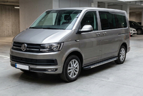 Volkswagen T6 2015–2024 Duru zijtreden (set van 2, aluminium) Korte wielbasis foto 1