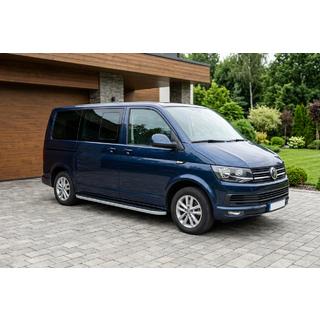Side steps Tayga Grey (set van 2, aluminium) Volkswagen T6 2015–2024 foto 1