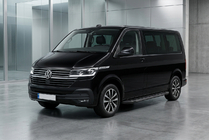Volkswagen T6 2015–2024 RedLine Black zijtreden (2 st., aluminium) Lange wielbasis foto 1