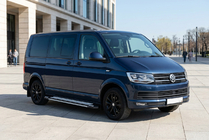 Volkswagen T6 2015–2024 Rainbow side steps (2 stuks, aluminium) Lange wielbasis foto 1