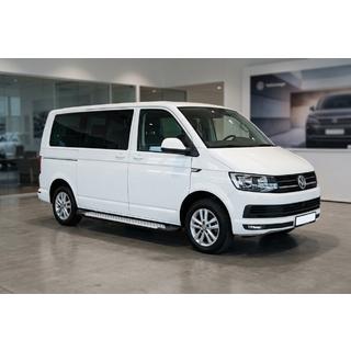 Side steps Allmond Grey (2 stuks, aluminium) Volkswagen T6 2015–2024 foto 1