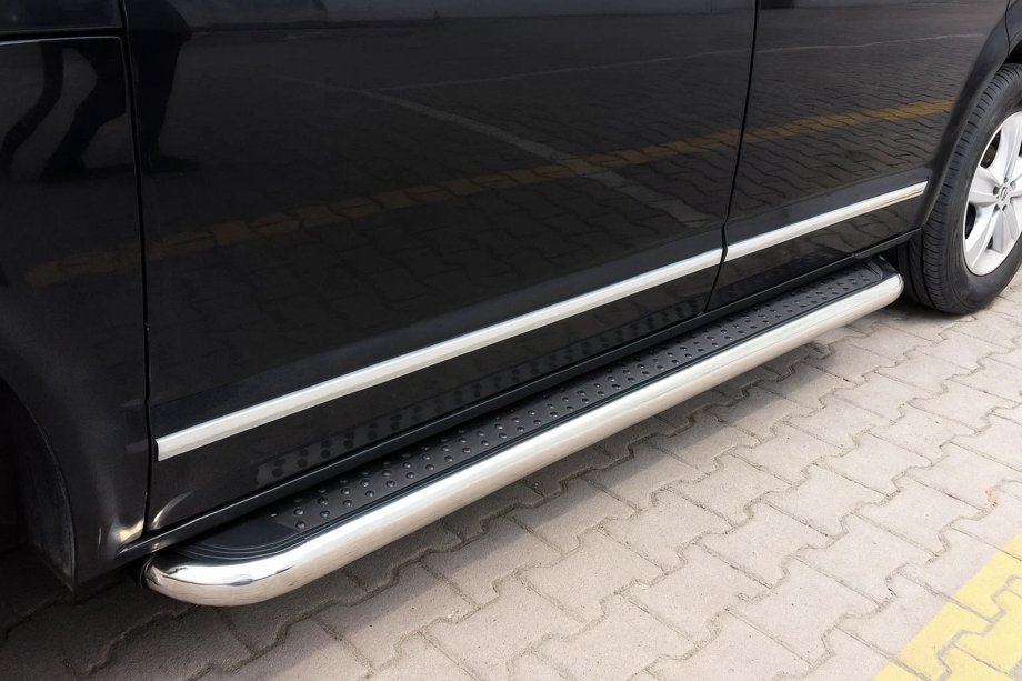 Volkswagen T6 2015–2024 Maydos V2 side steps (2 st., RVS) Image