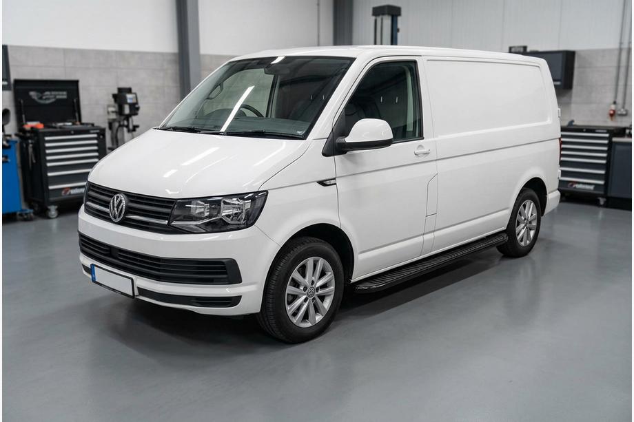 Volkswagen T6 2015–2024 Side steps Tayga Black (2 stuks, aluminium) Image