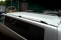 Volkswagen T6 2015–2024 Dakrails CROWN (mat grijs) Korte wielbasis foto 17