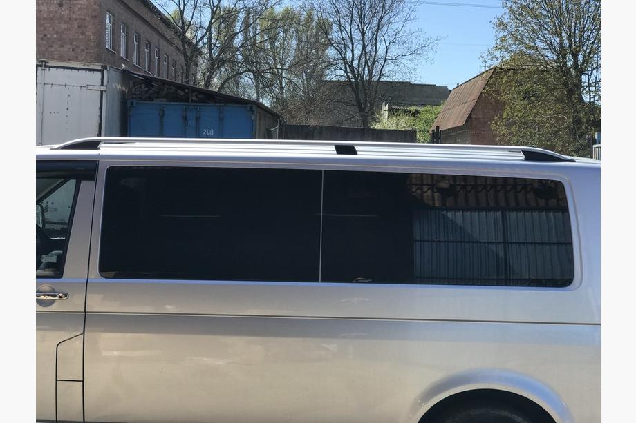 Volkswagen T6 2015–2024 Dakrails CROWN (mat grijs) Lange wielbasis Foto 11