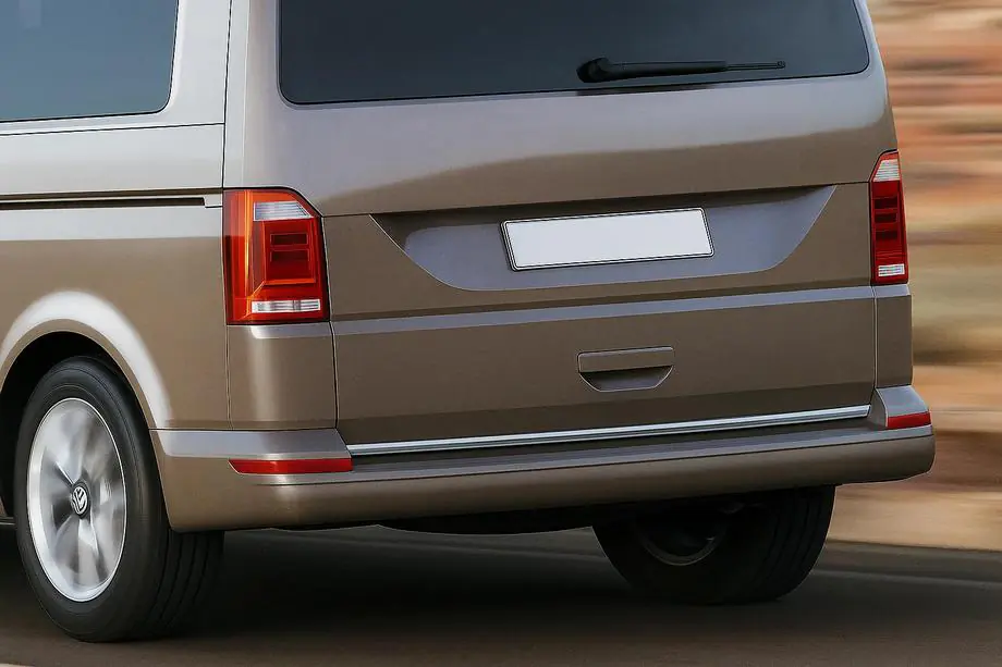 Volkswagen T6 2015–2024 Kofferbakrand (RVS) Image