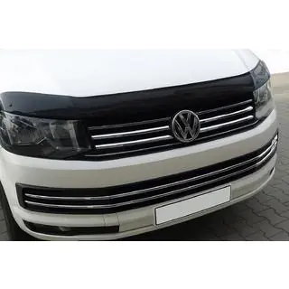 RVS bumpergrille sierlijsten 2015-2019 (6 stuks)