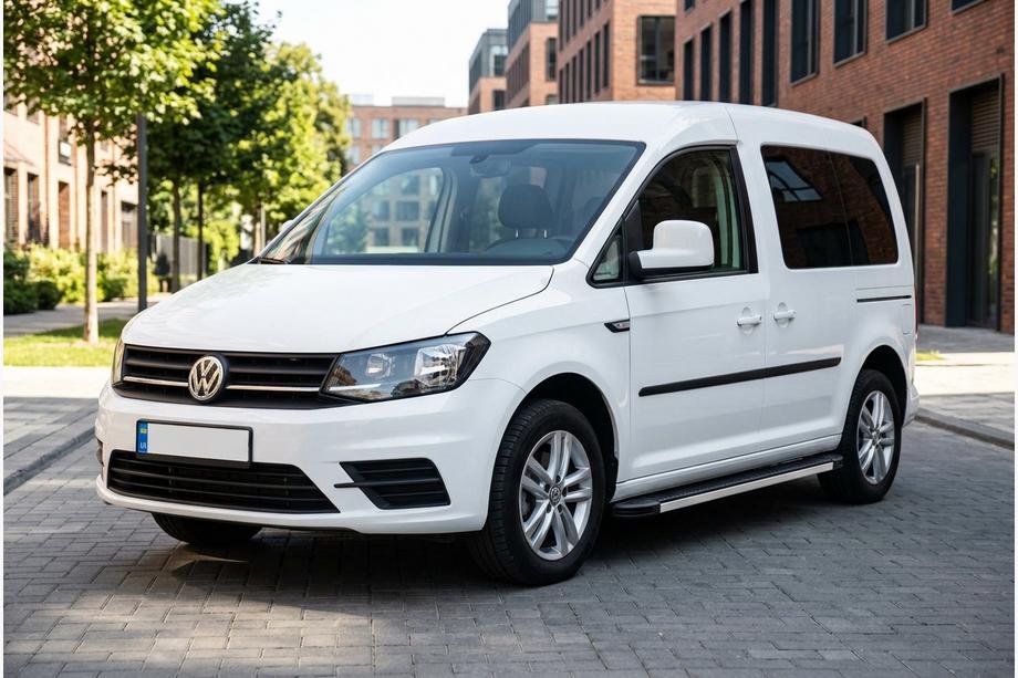 Volkswagen Caddy 2015–2020 Maya side steps (2 stuks, aluminium) Maxi basis Image