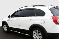 Chevrolet Captiva 2006–2019 Sidebars (set van 2, RVS) foto 2
