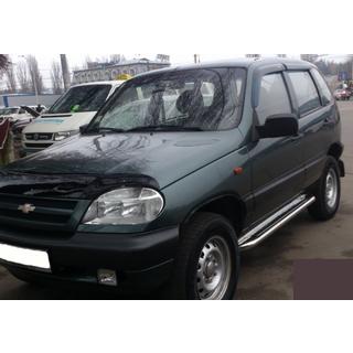 Premium side steps (2 st., RVS) Chevrolet Niva 1998–2020 foto 2