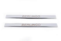 Citroen Berlingo 1996–2008 Carmos V1 instaplijsten (2 stuks, RVS) foto 3