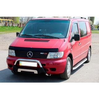Fullmond side steps (set van 2, aluminium) Mercedes Vito W638 1996–2003 foto 1