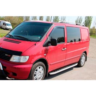 Fullmond side steps (set van 2, aluminium) Mercedes Vito W638 1996–2003 foto 4