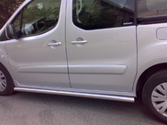 Citroen Berlingo 1996–2008 Sidebars (2 stuks, RVS) foto 2