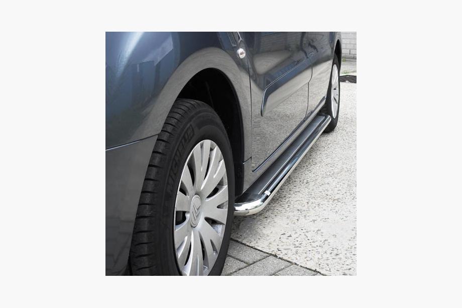 Citroen Berlingo 2008–2018 Premium side steps (2 st., RVS) Ø60 mm Image