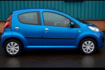 Citroen C-1 2005–2014 RVS deurgreepkappen Set van 2 stuks, Carmos - Turks staal foto 1