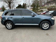 Volkswagen Touareg 2002–2010 Dakrails chroom (kunststof voeten) Metalen voet foto 8