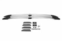 Volkswagen Touareg 2002–2010 Dakrails chroom (kunststof voeten) Metalen voet foto 10