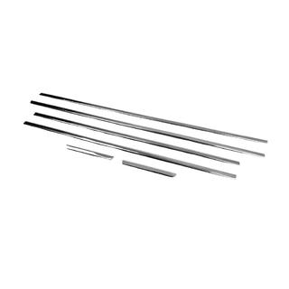 Onderste raamstrips (6 st., RVS) Audi A4 B7 2004–2008 foto 3