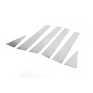 Deurstijl sierlijsten (6 stuks, RVS) Audi Q5 2008–2017 foto 3