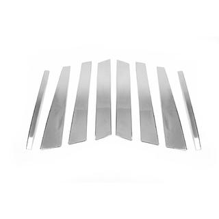 Deurstijl sierlijsten (8 stuks, RVS) BMW X5 E53 1999–2006 foto 3