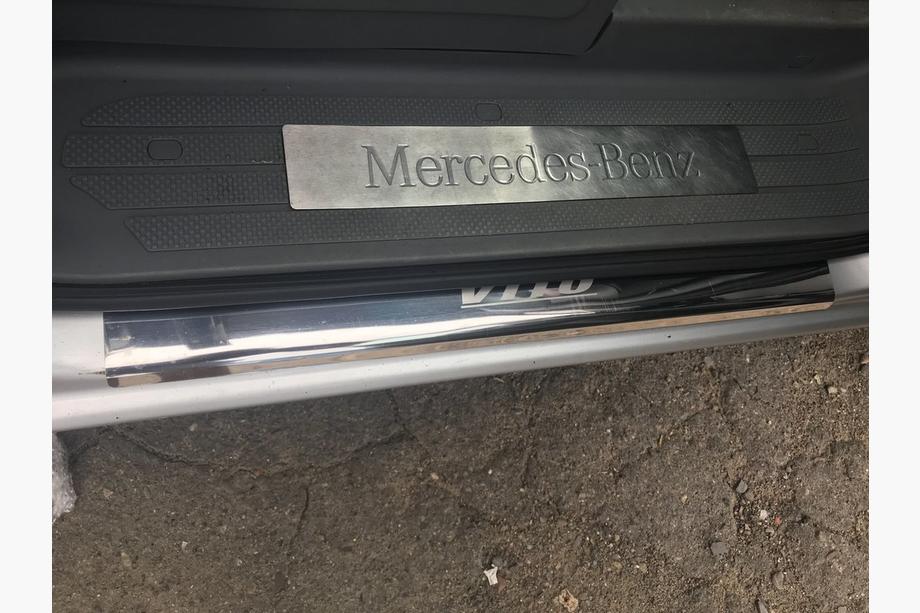 Mercedes Vito W639 2004–2014 Instaplijsten Laser-style (2 stuks, staal) Foto 4