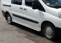 Citroen Jumpy 2007–2017 Sidebars (set van 2, RVS) Ø60, korte wielbasis foto 2