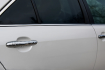 Toyota Camry 2006–2011 Deurgreep covers (4 stuks, RVS, EU) foto 2