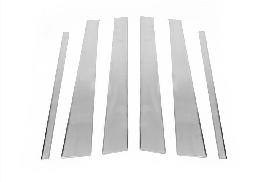 Mercedes ML W163 1997–2005 Deurstijl sierlijsten (6 stuks, RVS) Foto 2
