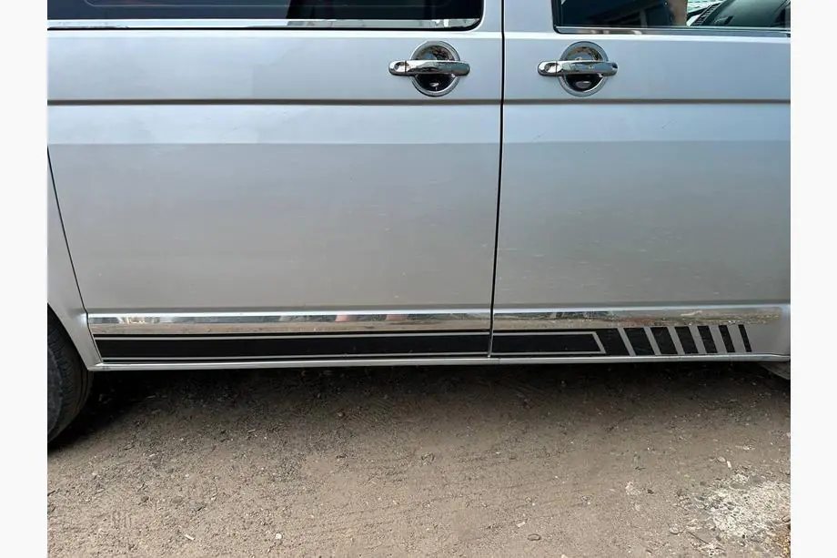 Volkswagen T5 Transporter 2003–2010 RVS deurgreep covers Foto 17